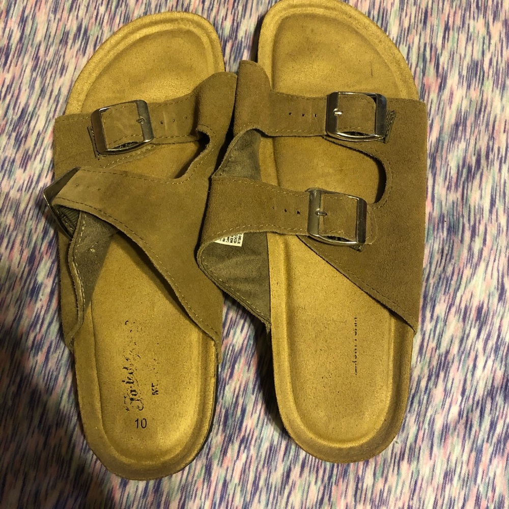 Buckle, suede imitation Birkenstock’s